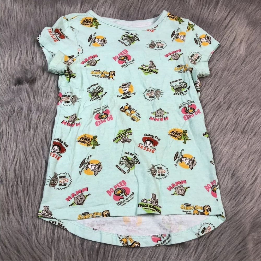 Disney Pixar Toy Story 4 Girls Character Print T Shirt 5/6